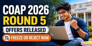 GATE COAP 2026 Round 5 Offers Released at coap2026.iitr.ac.in; Check Steps to Lock Decision